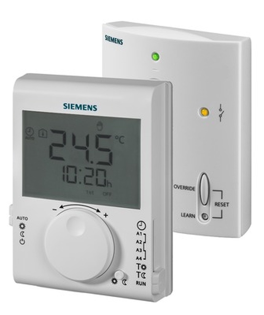 Set thermostat de température ambiante sans fil RDJ100RF - Siemens